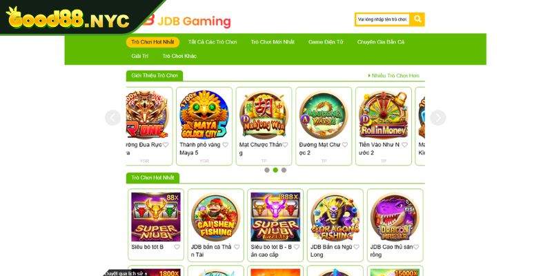 Nổ Hũ JDB GOOD88 | Mở ra trải nghiệm quay hũ đẳng cấp 2 Tính năng liên tục cập nhật