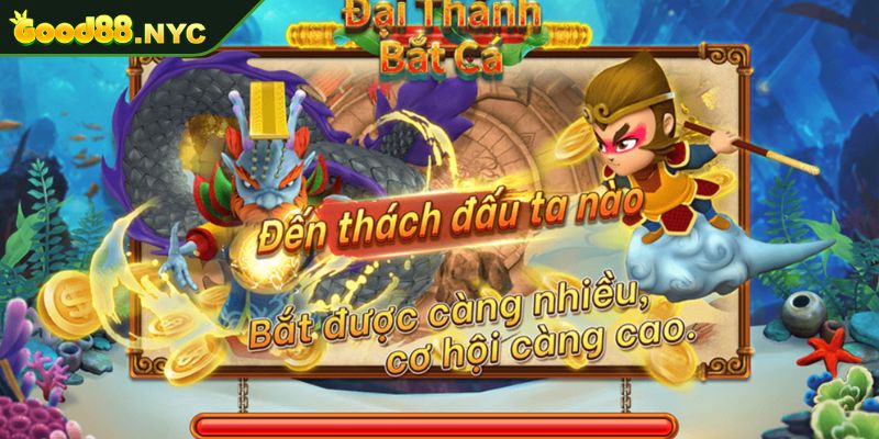 Bắn cá CQ9 GOOD88 | Trải nghiệm độc đáo với tựa game online 3 Trò chơi Đại thánh bắt cá
