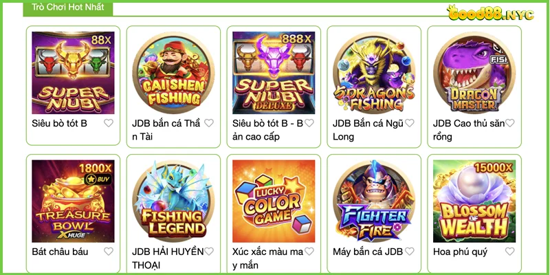 Good88 NYC 🎖️ Good 88 - Đăng nhập nhà cái Good88 herhouse +88k 31 Các trò chơi đặc sắc trong Good88
